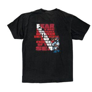 No Fear Vintage T-Shirt Faded Black Mens XL X-Large